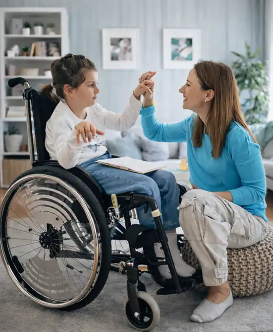 NDIS support worker assisting a participant in Dandenong Melbourne